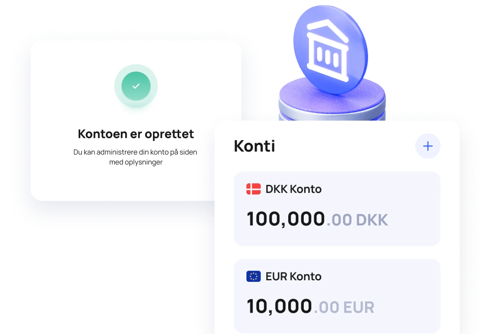 Danske, svenske og multivaluta-konti