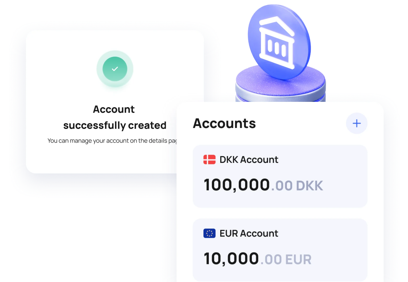 Danish, Swedish and Multicurrency accounts