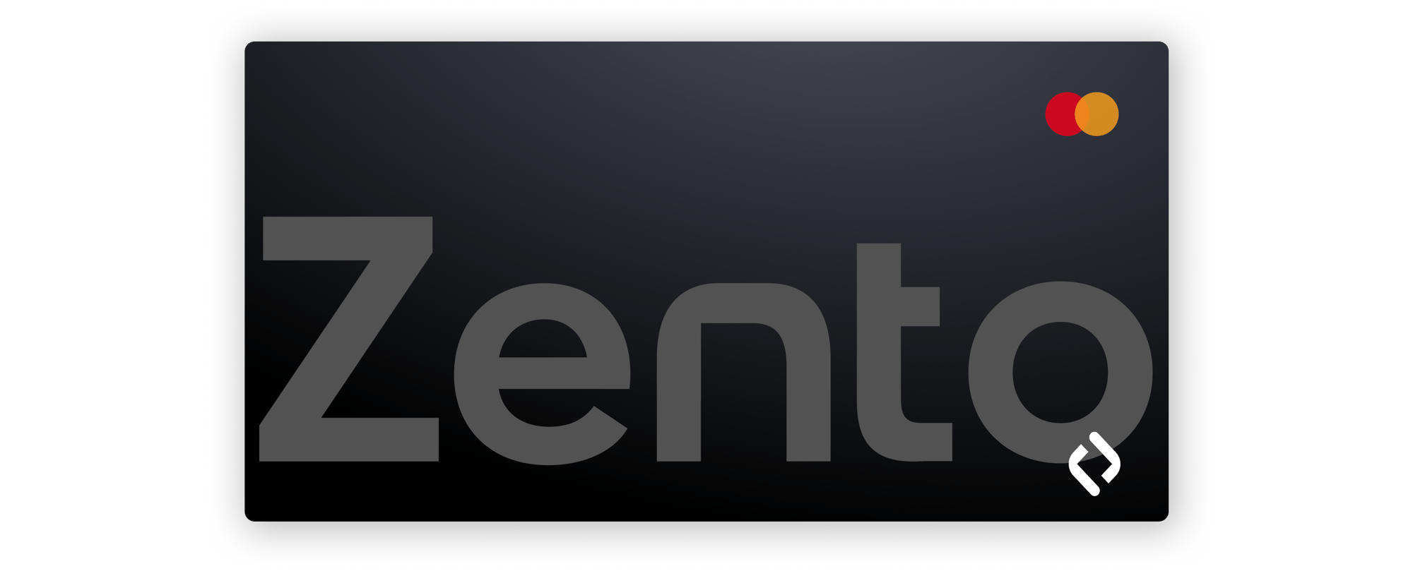 Zento black credit card