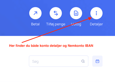 kontodetaljer