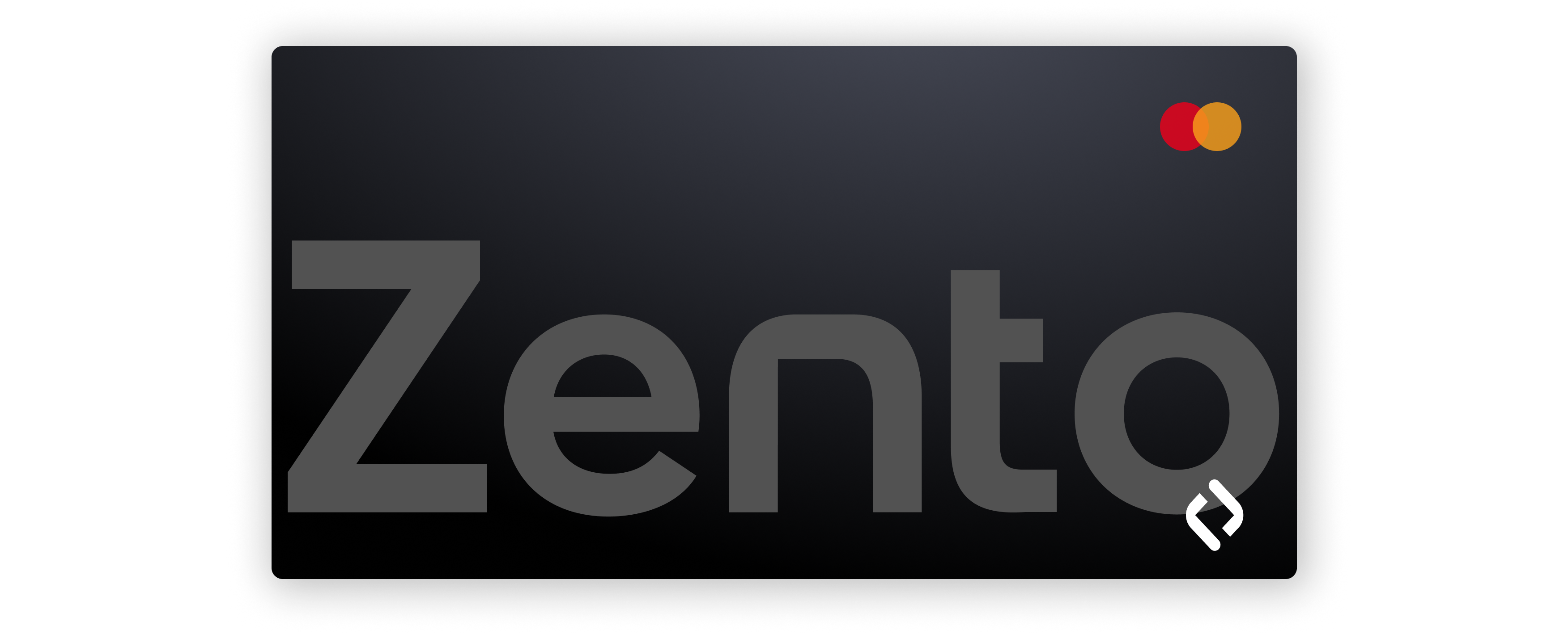 Zento black credit card