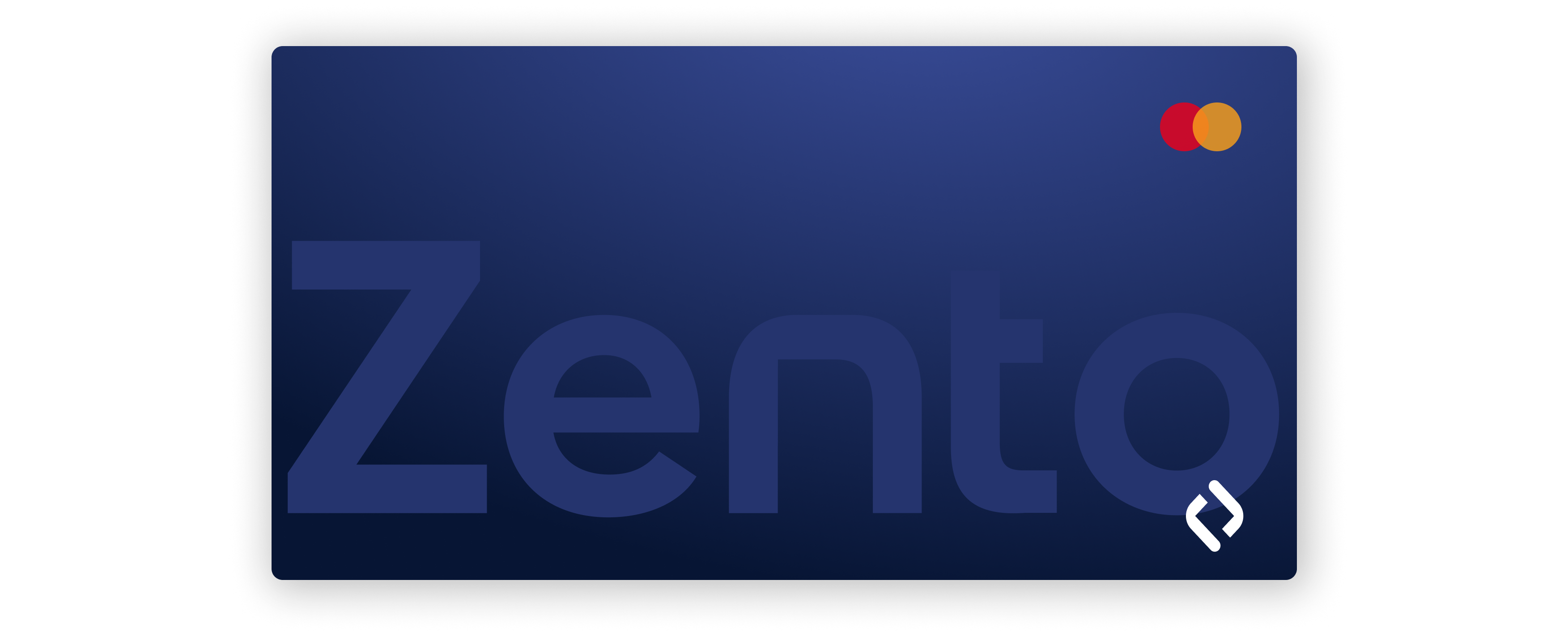 Zento blue credit card